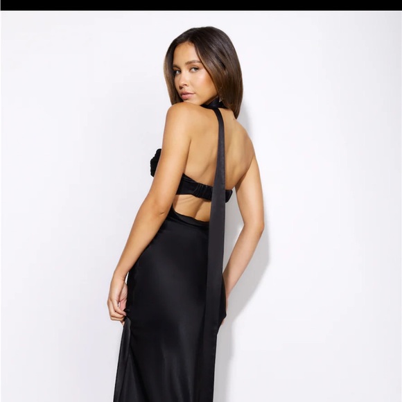 Black Maxi Dress - Picture 3 of 4